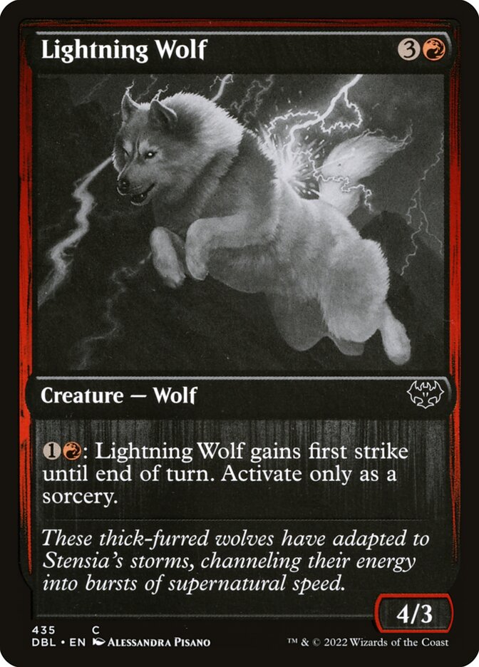 Lightning Wolf card image