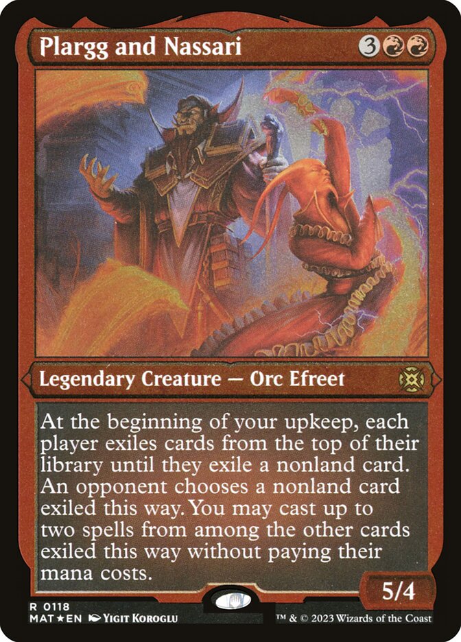 Plargg and Nassari card image