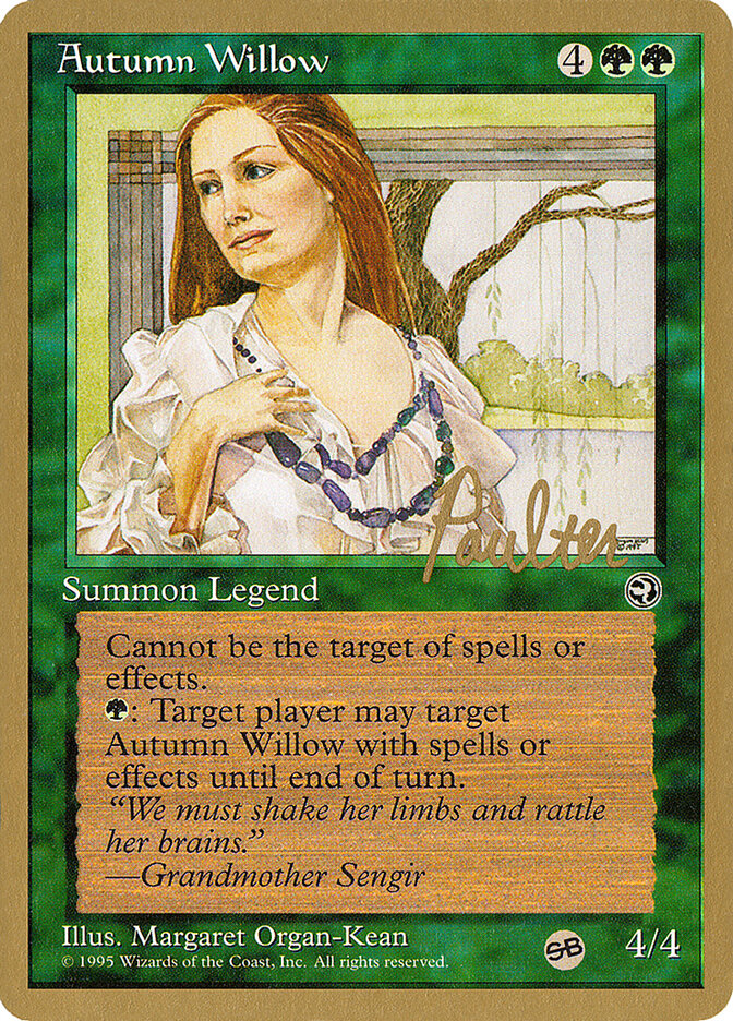 Autumn Willow card image