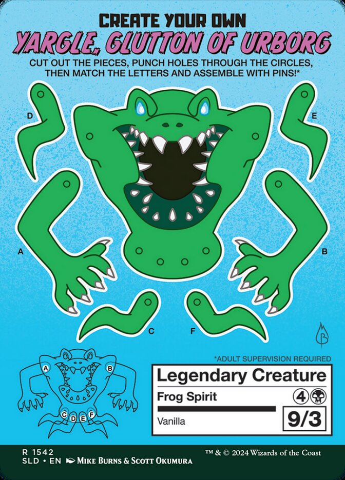 Yargle, Glutton of Urborg // Yargle, Glutton of Urborg card image