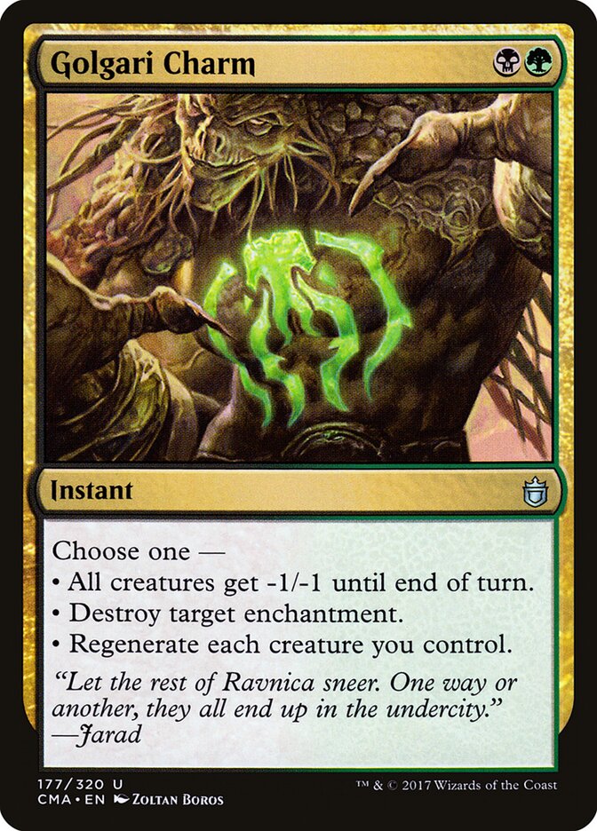 Golgari Charm card image