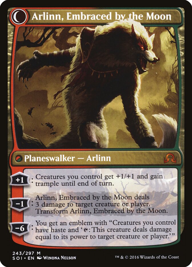 Arlinn Kord // Arlinn, Embraced by the Moon card image