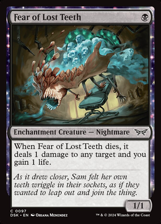 Fear of Lost Teeth card image