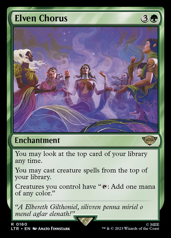 Elven Chorus card image