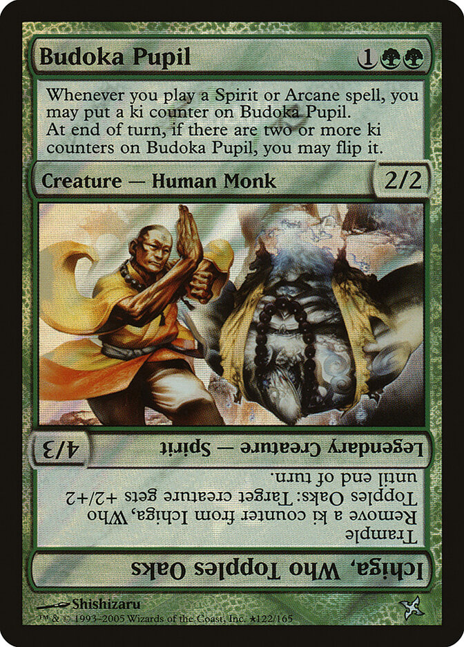 Budoka Pupil // Ichiga, Who Topples Oaks card image