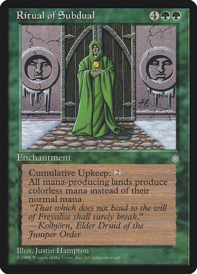 Ritual of Subdual card image