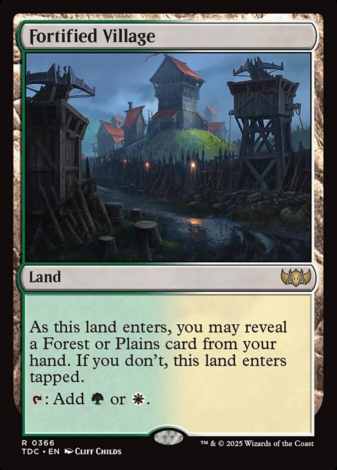 Fortified Village card image