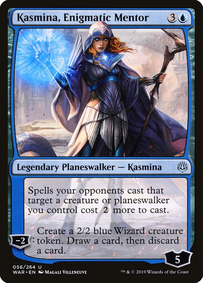 Kasmina, Enigmatic Mentor card image