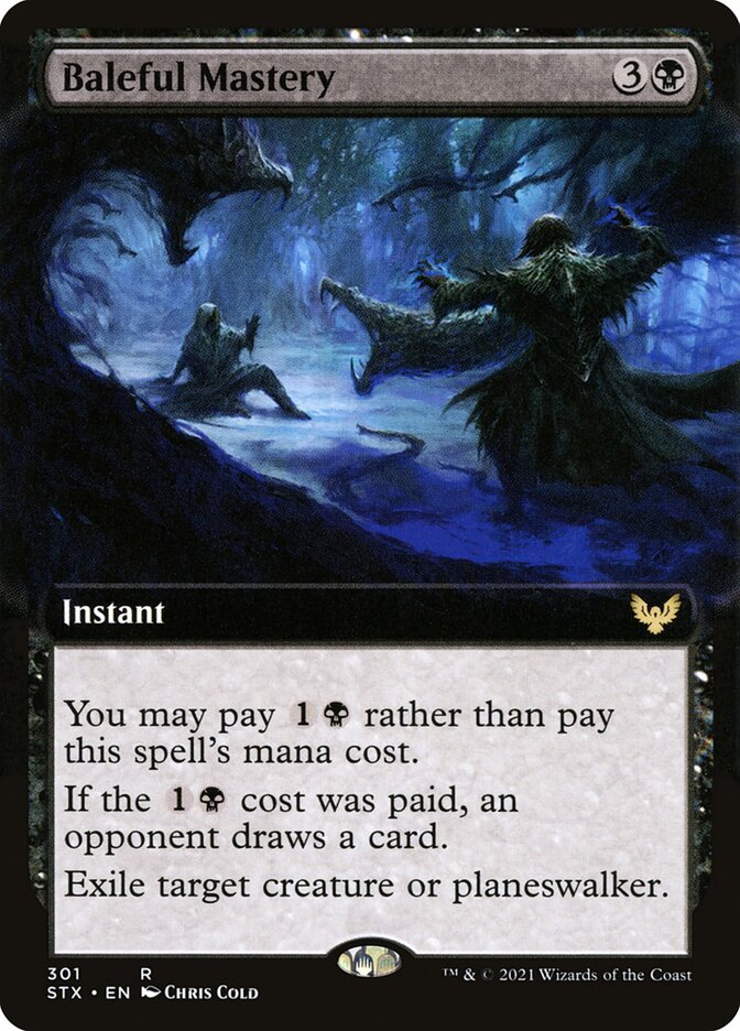 Baleful Mastery card image