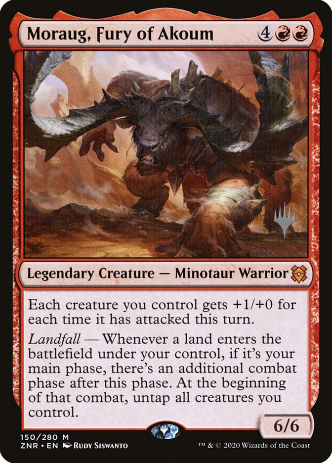 Moraug, Fury of Akoum card image