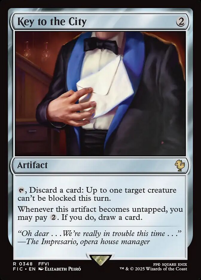 Key to the City card image