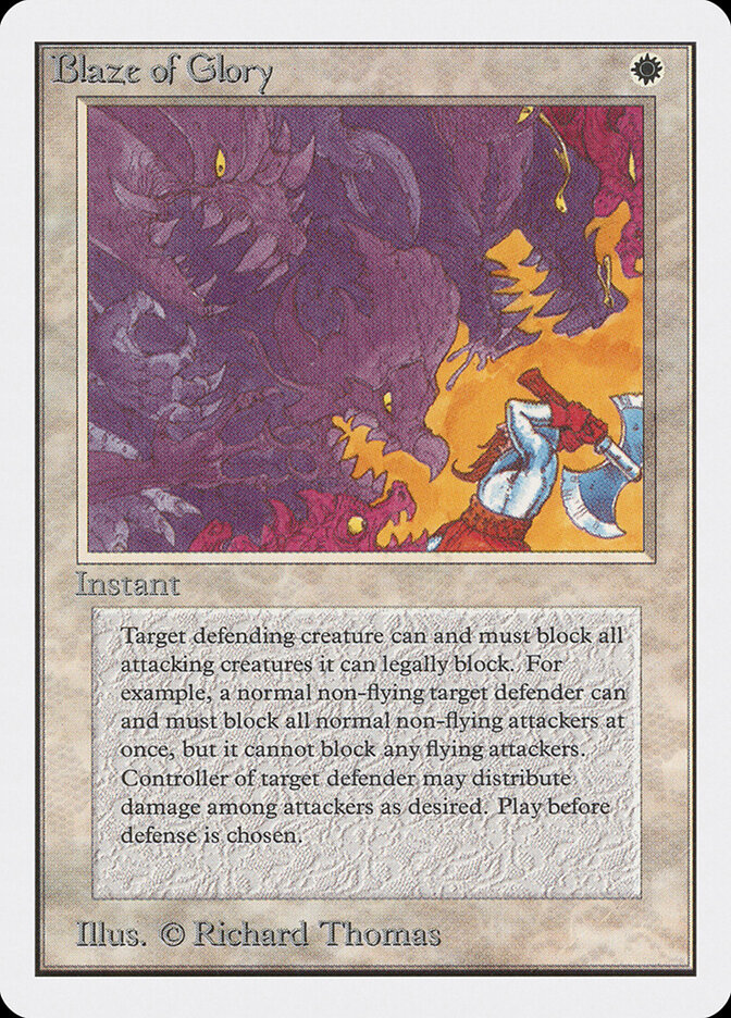 Blaze of Glory card image