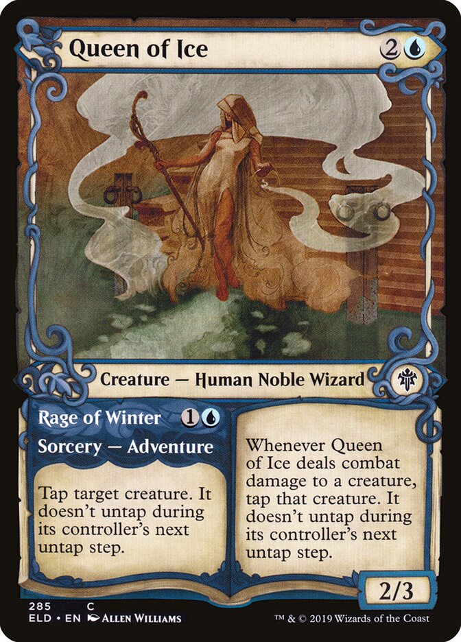 Queen of Ice // Rage of Winter card image