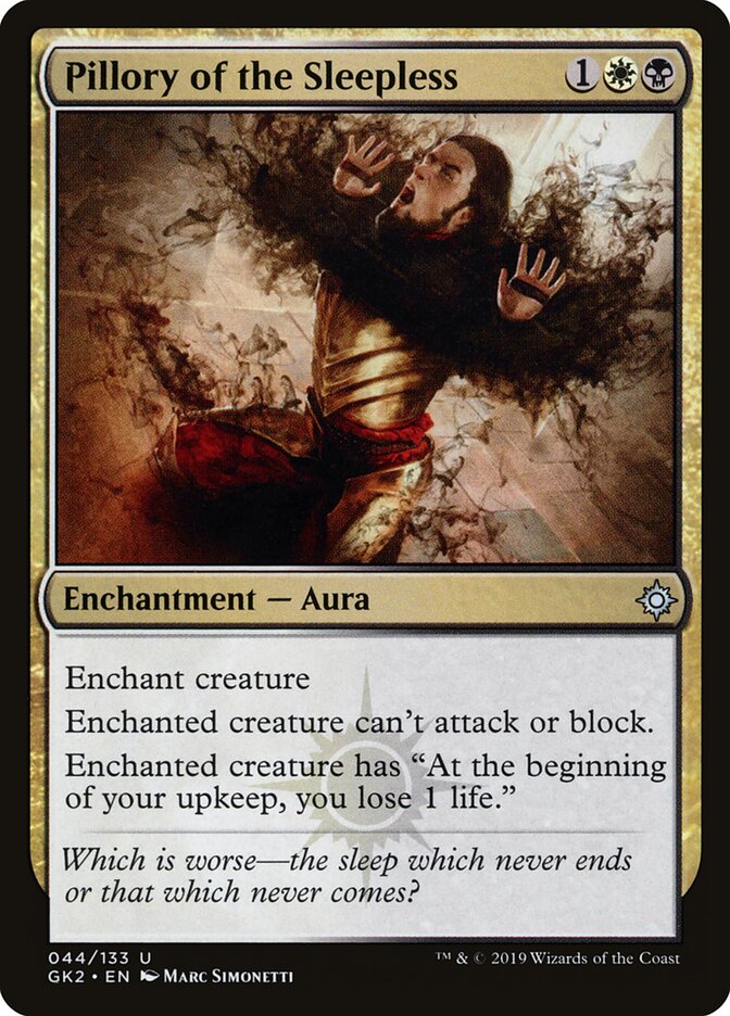 Pillory of the Sleepless card image