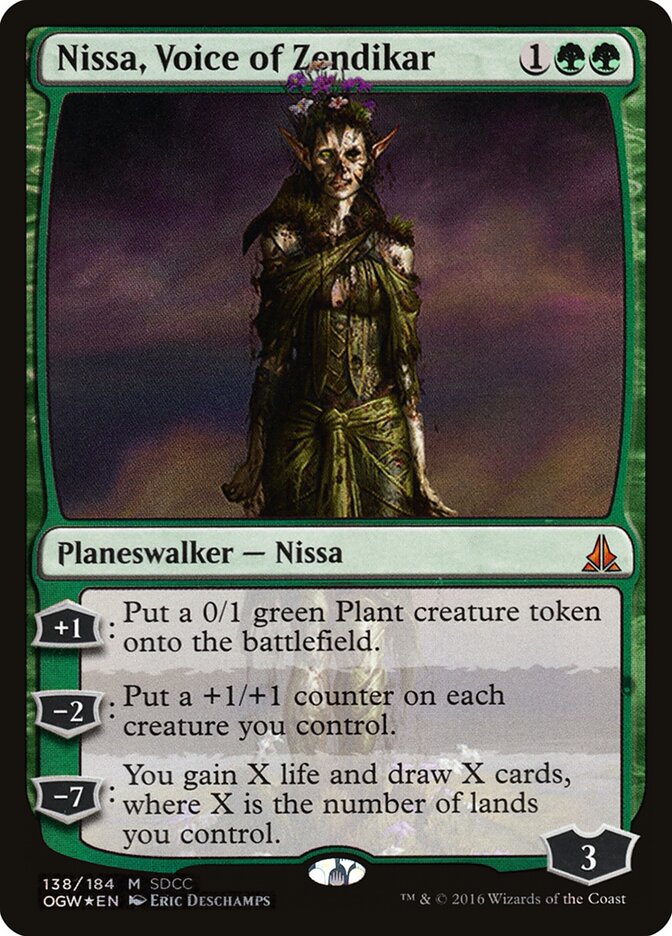 Nissa, Voice of Zendikar card image