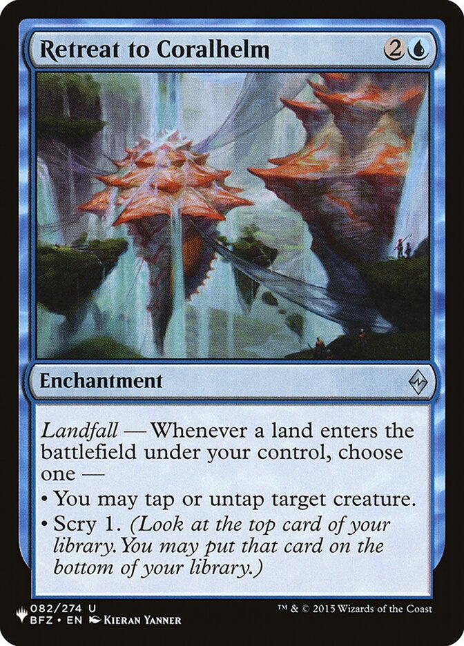 Retreat to Coralhelm card image