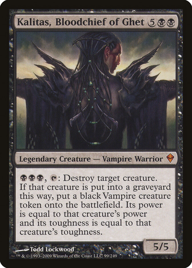 Kalitas, Bloodchief of Ghet card image
