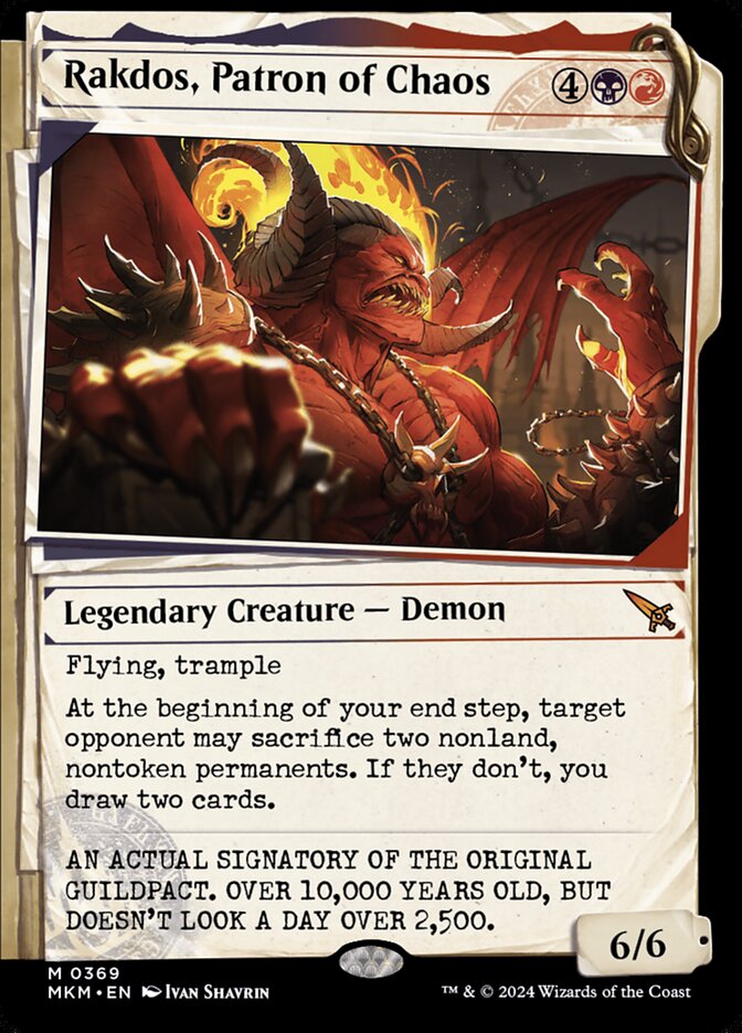 Rakdos, Patron of Chaos card image
