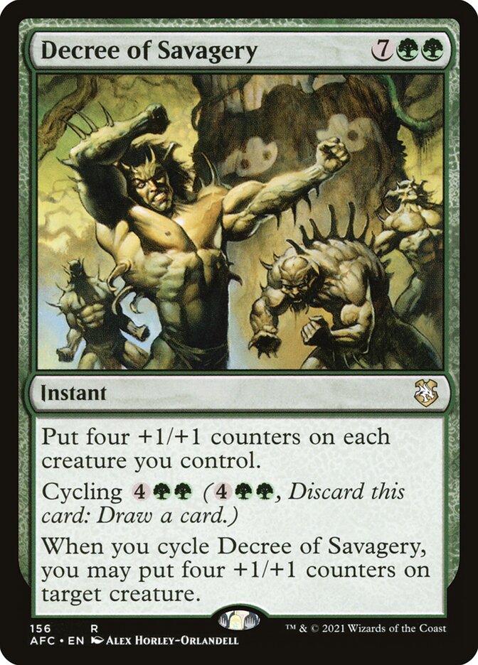 Decree of Savagery card image