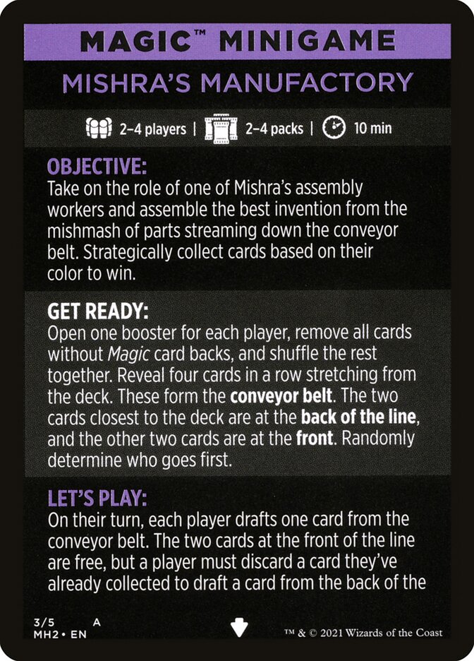 Mishra's Manufactory // Mishra's Manufactory (cont'd) card image