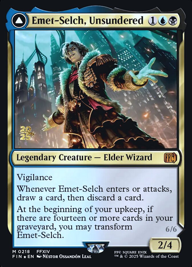 Emet-Selch, Unsundered // Hades, Sorcerer of Eld card image