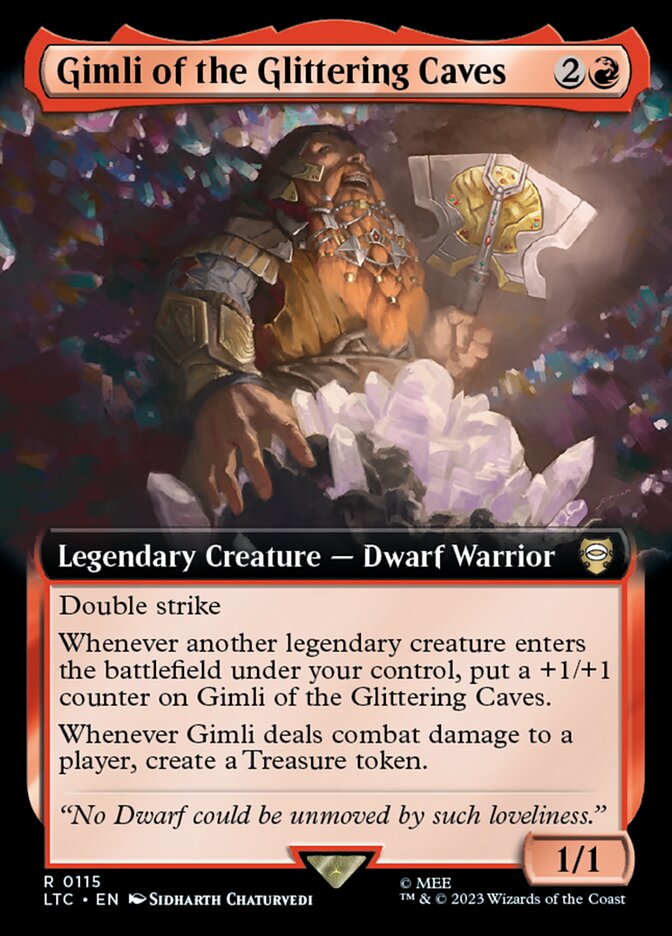 Gimli of the Glittering Caves card image