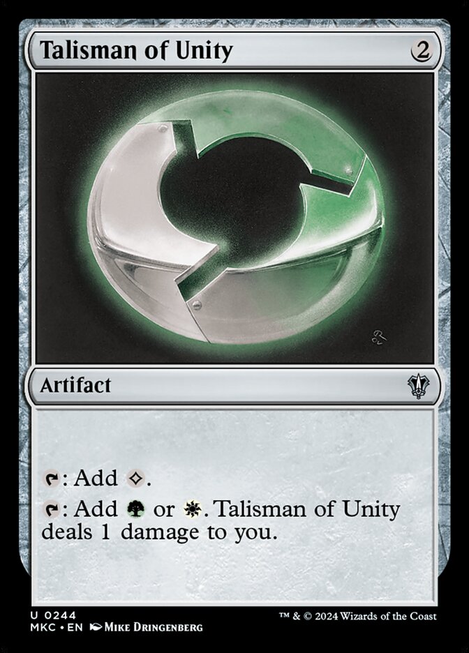 Talisman of Unity card image