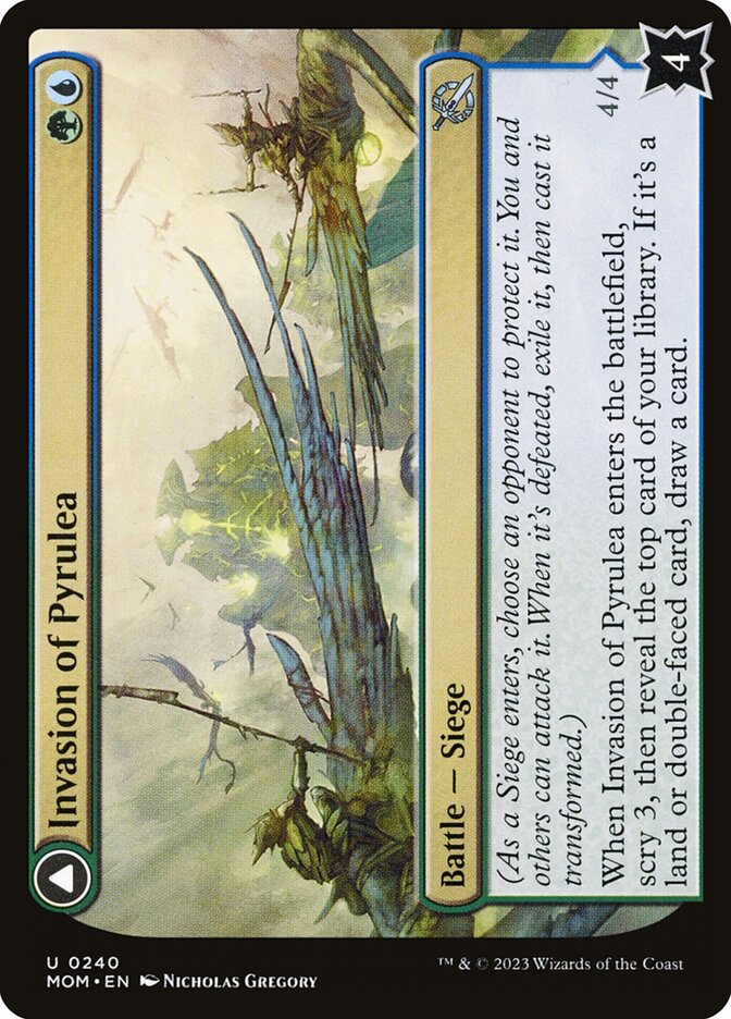 Invasion of Pyrulea // Gargantuan Slabhorn card image