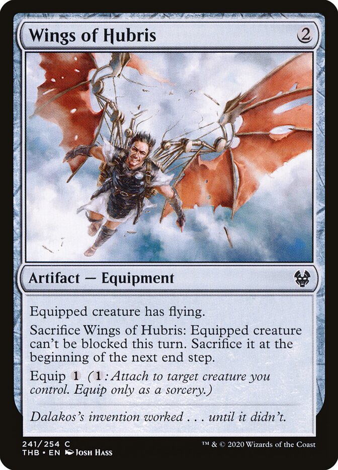 Wings of Hubris card image