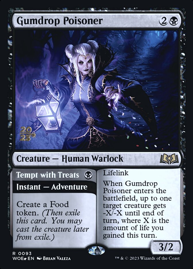Gumdrop Poisoner // Tempt with Treats card image