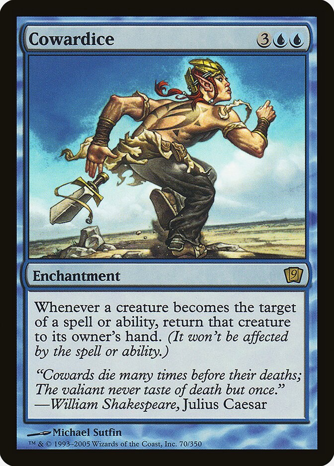 Cowardice card image