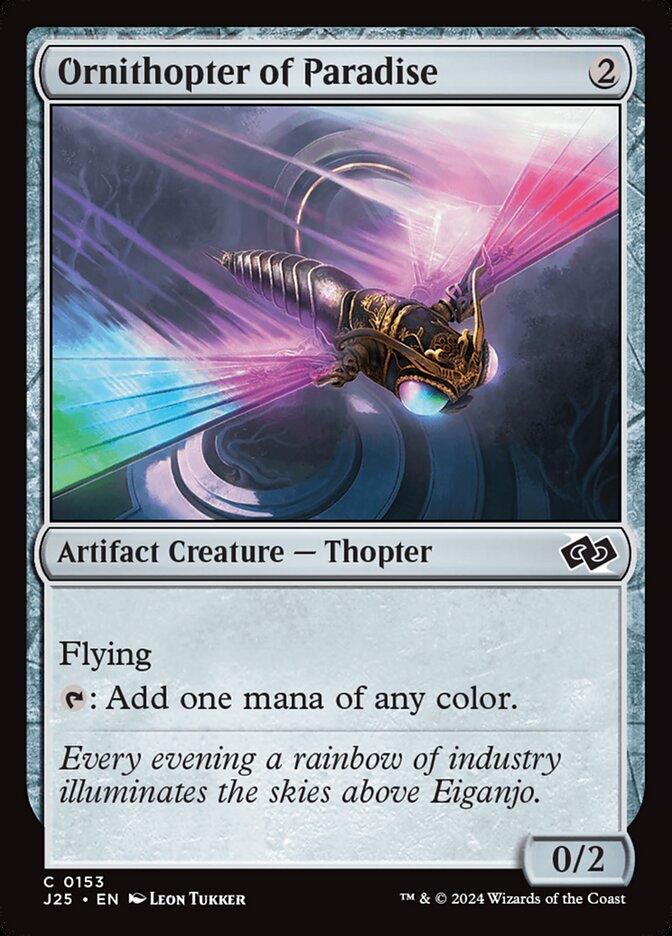 Ornithopter of Paradise card image