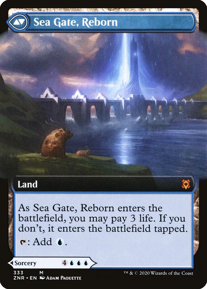 Sea Gate Restoration // Sea Gate, Reborn card image