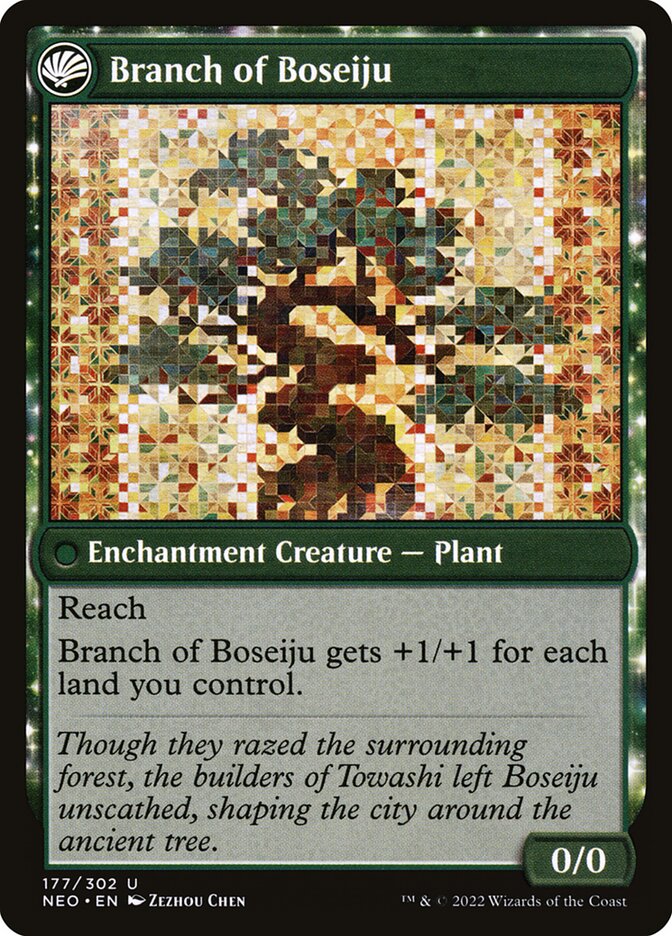 Boseiju Reaches Skyward // Branch of Boseiju card image