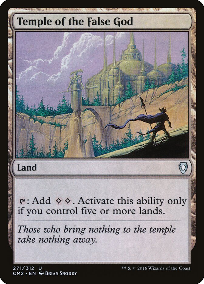 Temple of the False God card image