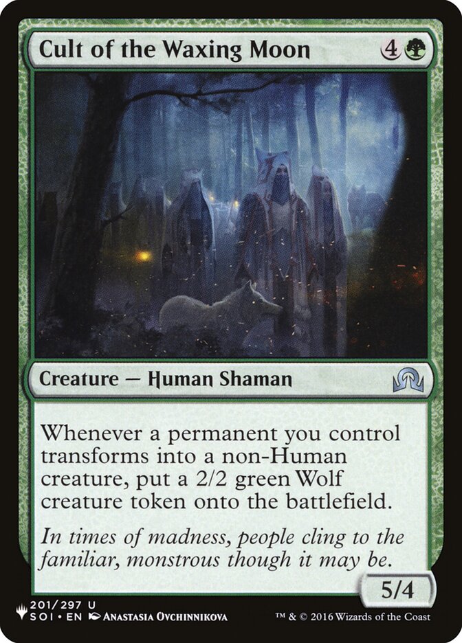 Cult of the Waxing Moon card image