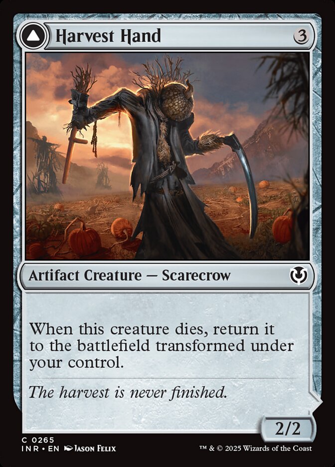 Harvest Hand // Scrounged Scythe card image