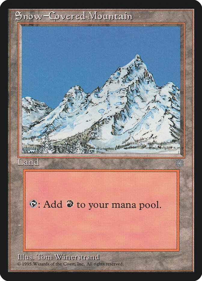 Snow-Covered Mountain card image