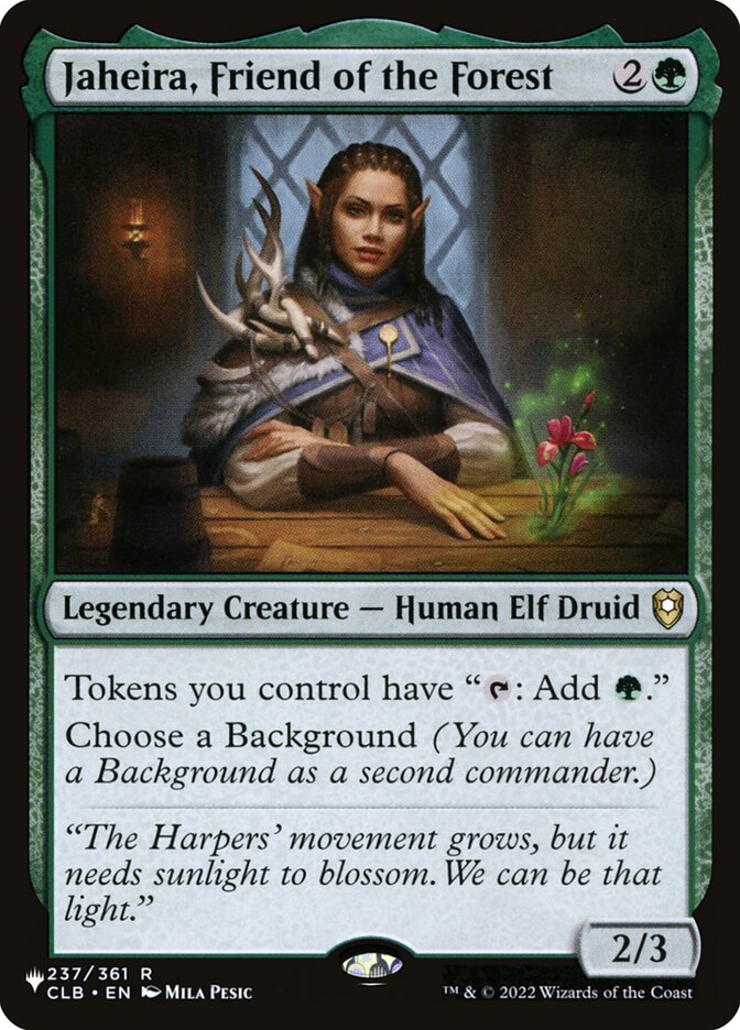 Jaheira, Friend of the Forest card image