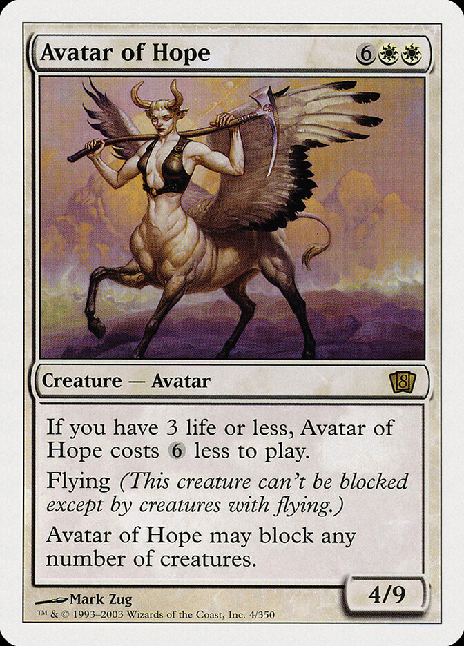 Avatar of Hope card image