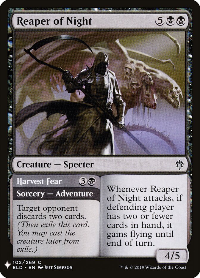 Reaper of Night // Harvest Fear card image