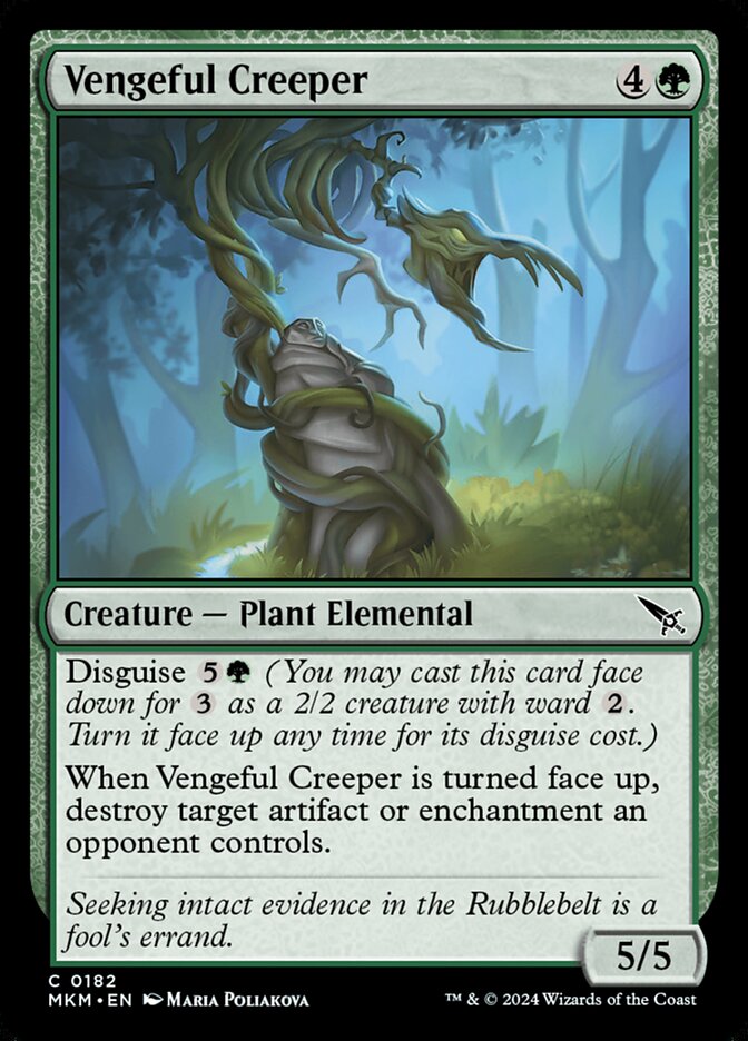 Vengeful Creeper card image