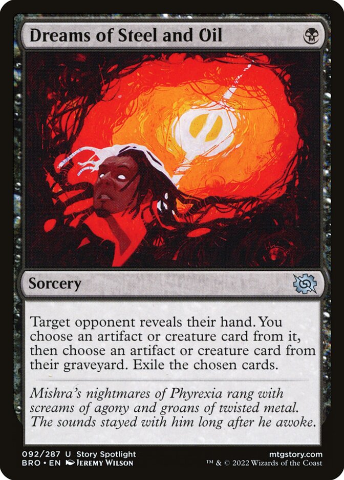 Dreams of Steel and Oil card image