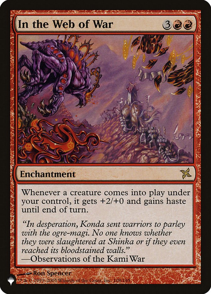 In the Web of War card image