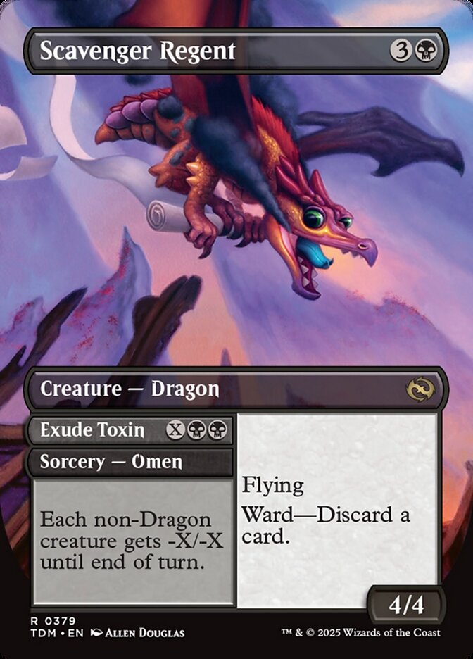 Scavenger Regent // Exude Toxin // Scavenger Regent card image