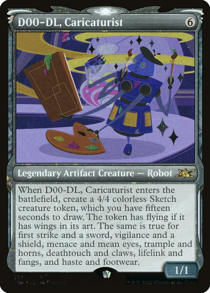 D00-DL, Caricaturist card image