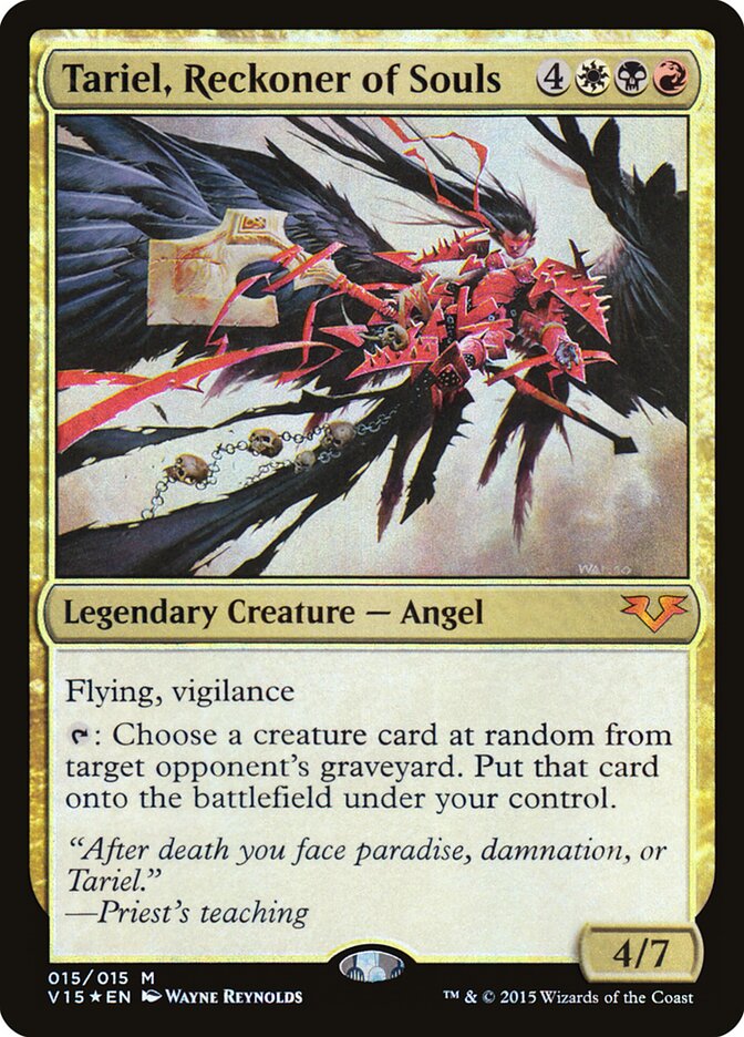 Tariel, Reckoner of Souls card image