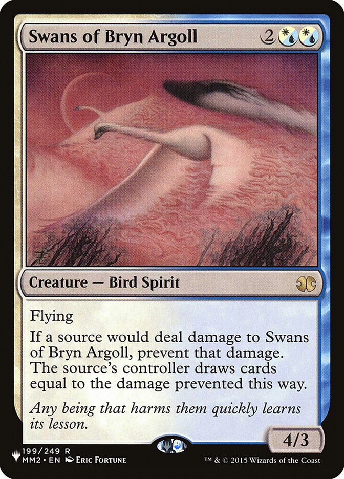 Swans of Bryn Argoll card image