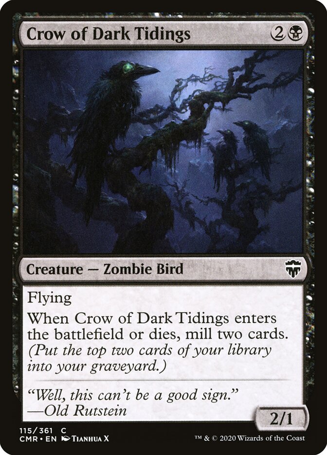 Crow of Dark Tidings card image