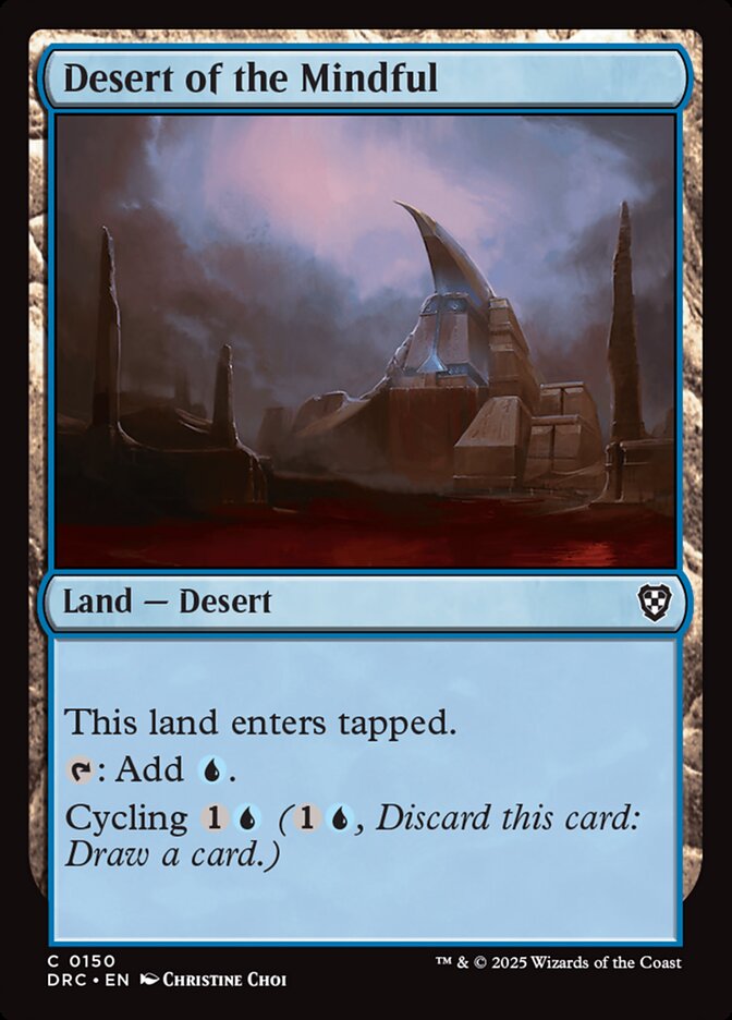 Desert of the Mindful card image